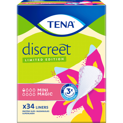 TENA Discreet Mini Magic Inlegkruisjes - 34 stuks