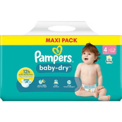 Pampers Baby Dry  luiers maat 4 - 106 stuks