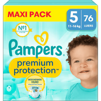 Pampers Premium Protection  luiers maat 5 - 76 stuks