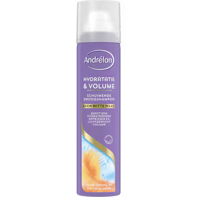 Andrelon Droogshampoo Schuimend Hydratatie & Volume 200 ml