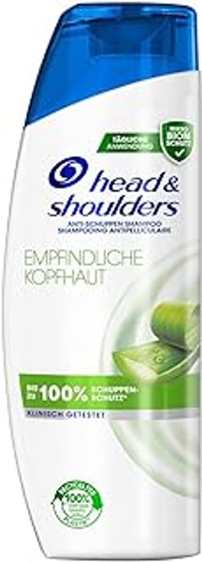 Head & Shoulders Gevoelige hoofdhuid anti-roos shampoo, tot 100% bescherming tegen schilfers, 300 ml
