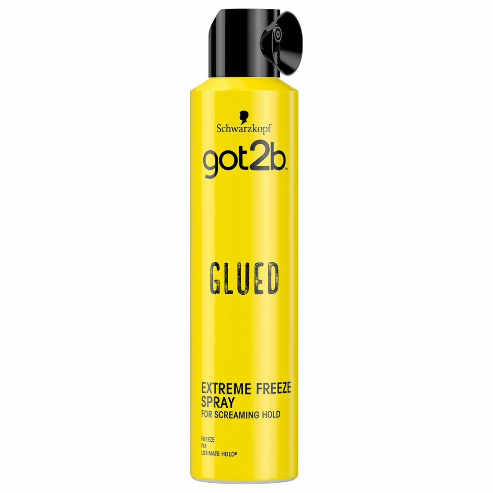 3x Got2b Glued Extreme Freeze Haarspray 300 ml