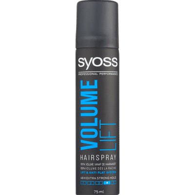 SYOSS Volume Lift Haarspray 75ml - Luxe To-Go Pack - 48 uur sterk - Voordeelverpakking