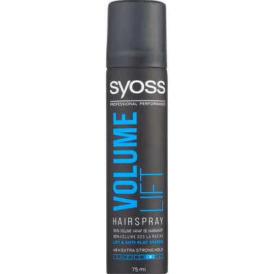 SYOSS Volume Lift Haarspray 75ml - Luxe To-Go Pack - 48 uur sterk - Voordeelverpakking