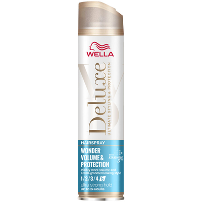 6x Wella Deluxe Volume&Protection Haarspray 250 ml