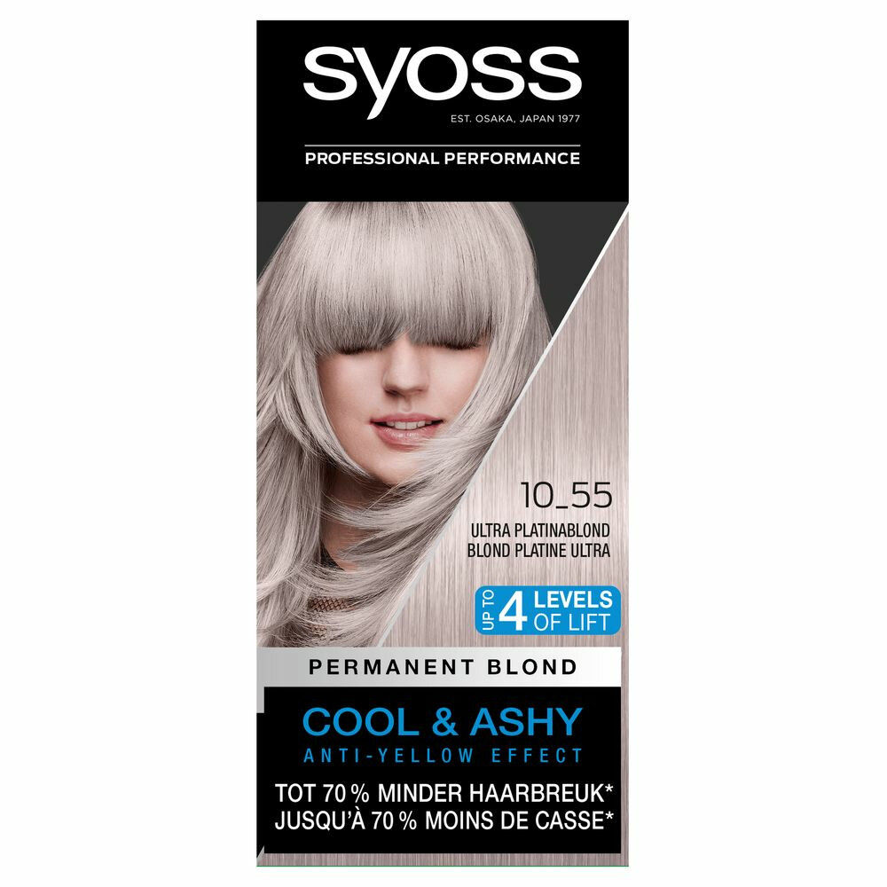 Syoss Cool Blonds Haarverf 10-55 Ultra Platinum Blond