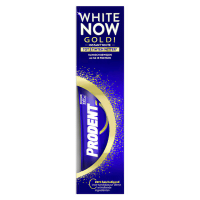 Prodent Tandpasta White Now Gold 75 ml