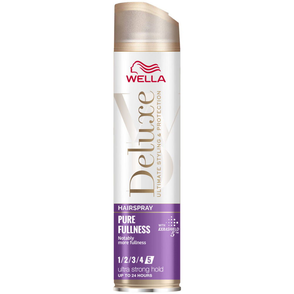 6x Wella Deluxe Pure Fullness Haarspray 250 ml