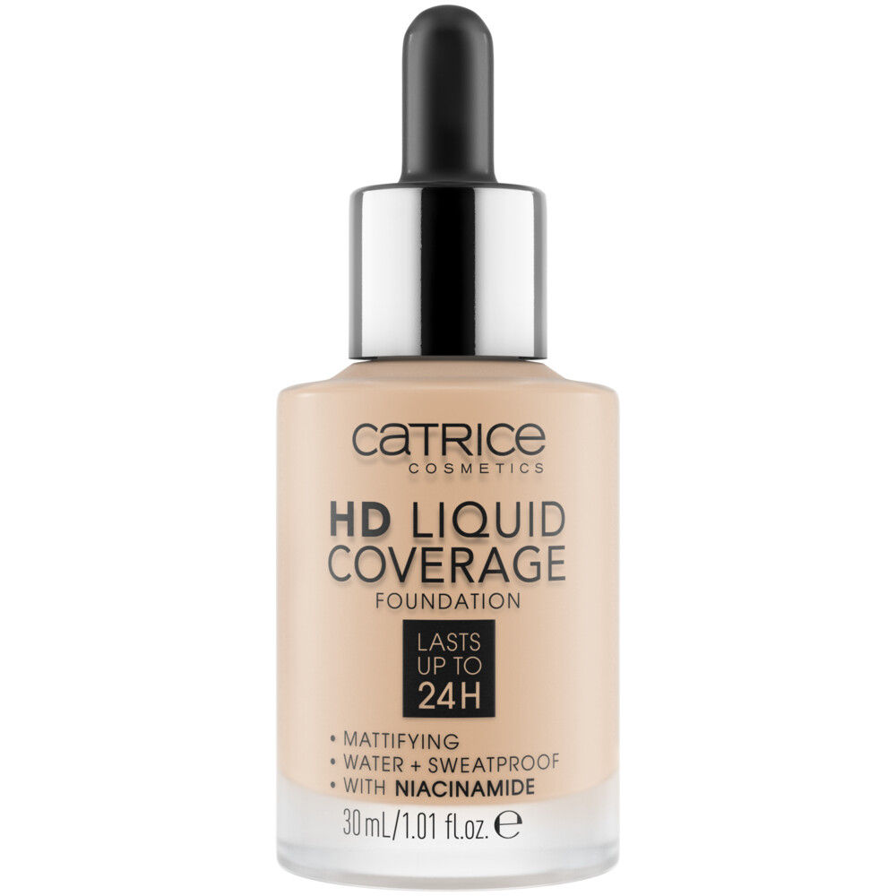 Catrice HD Liquid Coverage Foundation 010 Light Beige 30 ml