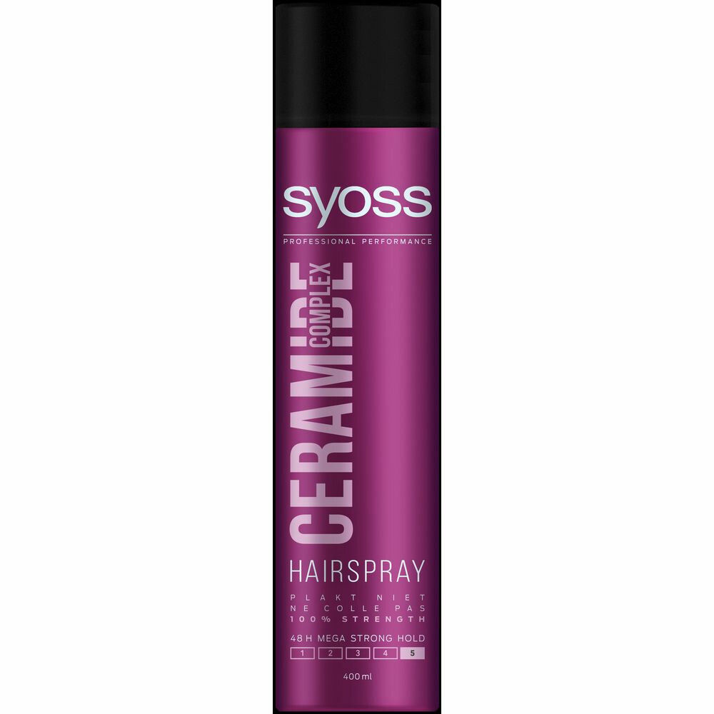 6x Syoss Ceramide Complex Haarspray 400 ml