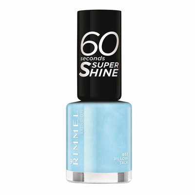 3x Rimmel 60 Seconds Supershine Nailpolish 853 Pillow Talk 8 ml