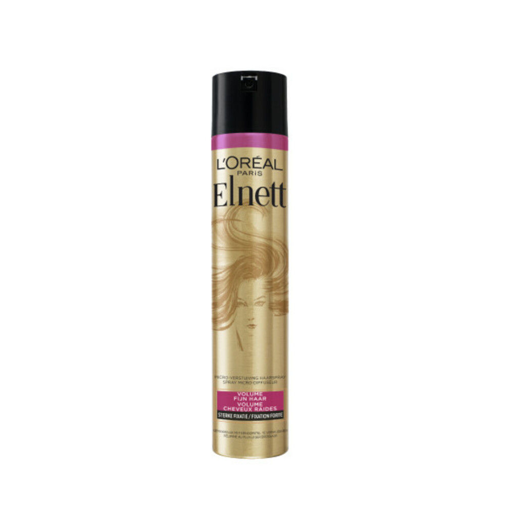 6x L'Oréal Elnett Satin Haarspray Volume Extra Sterk 200 ml