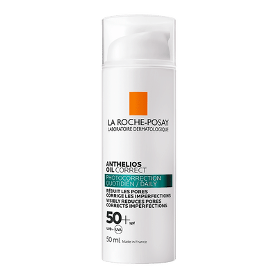 La Roche-Posay Anthelios Oil Correct - Dagelijkse Matterende Zonnebrandcrème SPF50 50 ml