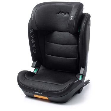 BabyAuto Capax Autostoel i-Size - Met Isofix - 15 tot 36 kg - 4 tot 12 Jaar - Verstelbare hoofdsteun - Groep 2/3 - Kleur Zwart