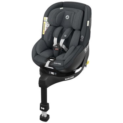 Maxi-Cosi Mica Pro Eco i-Size Autostoeltje - 360° draaibaar - Gerecyclede stoffen - Authentic Graphite - Vanaf de geboorte tot ca. 4 jaar