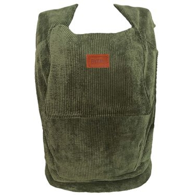 ByKay Draagzak Tiny Click Carrier - Ergonomische Draagzak Newborn newborn tot +/- 1 jaar - Eenvoudig en snel voor pasgeborenen - voor Buik en Heup - Comfortabele Stretch - Rib Moss Green