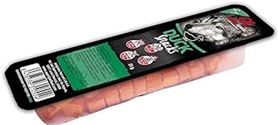 ALPHA SPIRIT Canine Snack Eend Box, 16 x 35 g - hondenbrokken