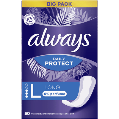 Always Daily Protect Inlegkruisjes Long 50ST
