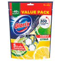 Glorix toiletblok power 5 citrus - 5 stuks