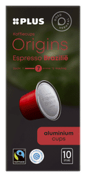 Plus origins espresso brazilie - 10 koffiecups