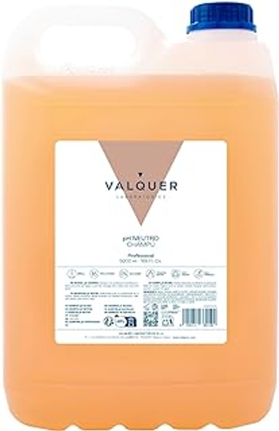 Valquer Profesional Ph Neutrale Revitaliserende Shampoo met glans en Pro-Vitamine B5 voor kapsalon, 5000 ml
