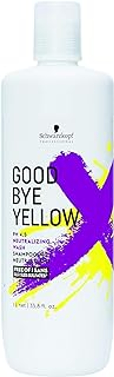 SCHWARZKOPF Goodbye Yellow Shampoo, 1 liter