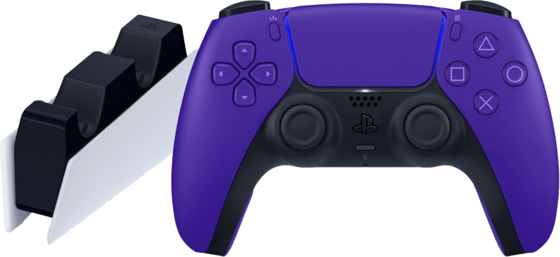 Sony PlayStation 5 DualSense draadloze controller Galactic Purple + oplaadstation