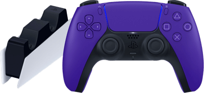 Sony PlayStation 5 DualSense draadloze controller Galactic Purple + oplaadstation