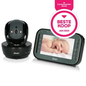 Alecto DVM200MBK - Babyfoon met camera en 4.3" kleurenscherm