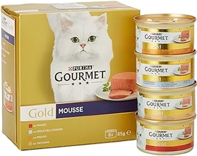 Gourmet Purina Gold 96 x 85 gram - natvoer katten