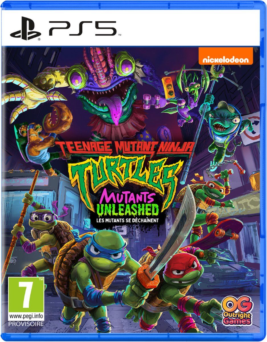 Teenage Mutant Ninja Turtles: Mutants Unleashed PlayStation 5