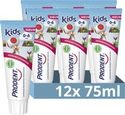 Prodent Kids 0-6 jaar Super Mario tandpasta - 12 x 75 ml