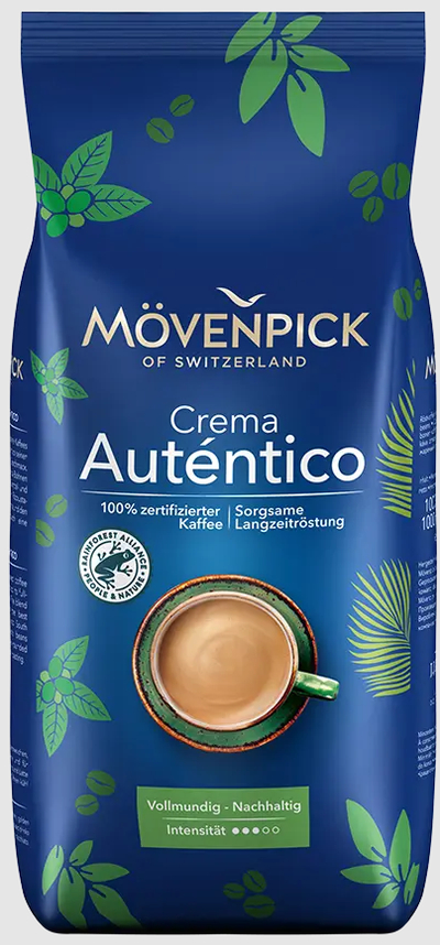 Mövenpick El autentico koffiebonen 1 kg - THT