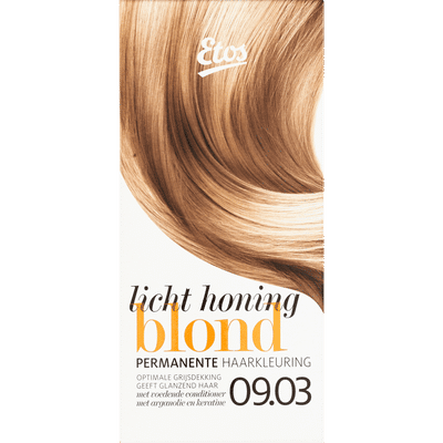 Etos Permanente Haarkleuring 09.03 Licht Honing Blond 120 ML