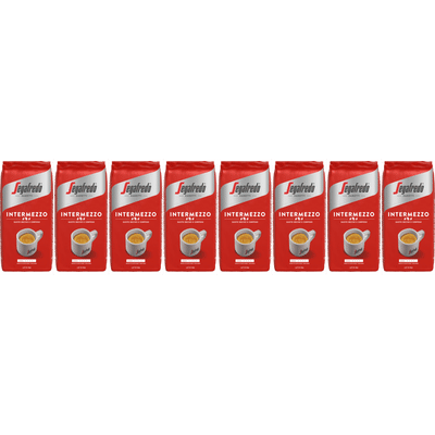 Segafredo Intermezzo Koffiebonen - 8 x 1 kg