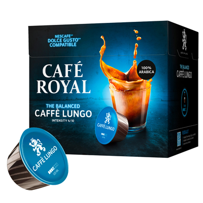 Café Royal Caffè Lungo voor Dolce Gusto - 16 koffiecups