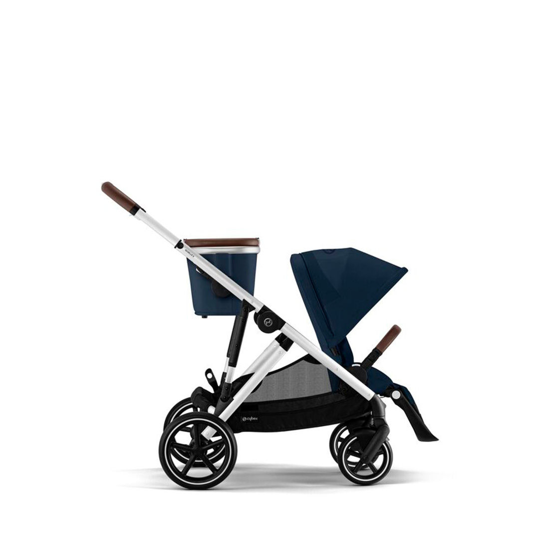 Cybex Gazelle S Kinderwagen Silver - Ocean Blue