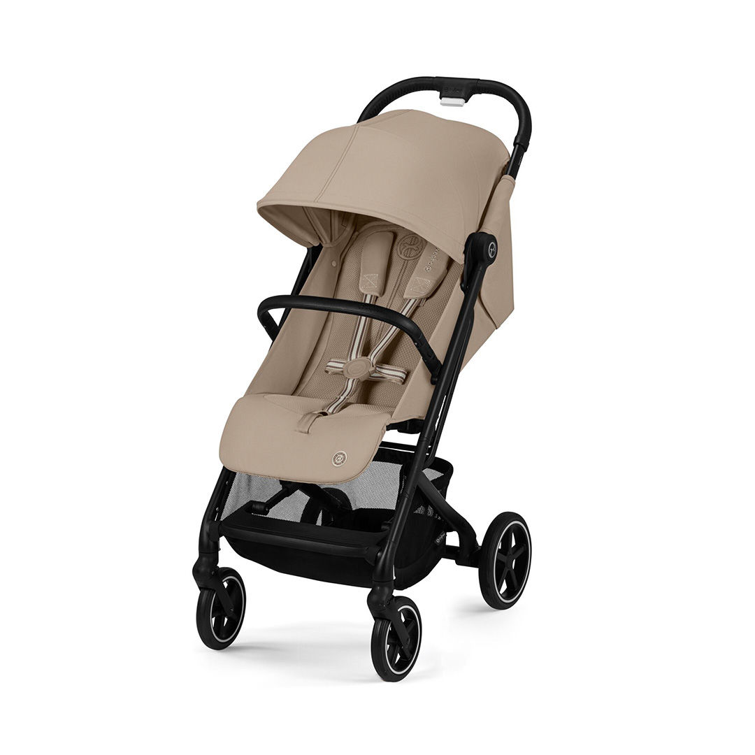 cybex-beezy-buggy-black-frame-almond-beige