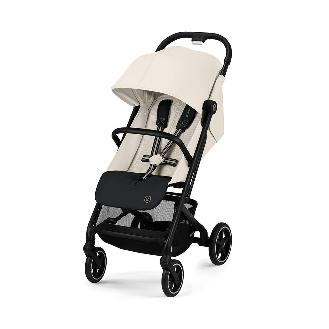 Cybex Beezy Buggy - Black Frame - Canvas White