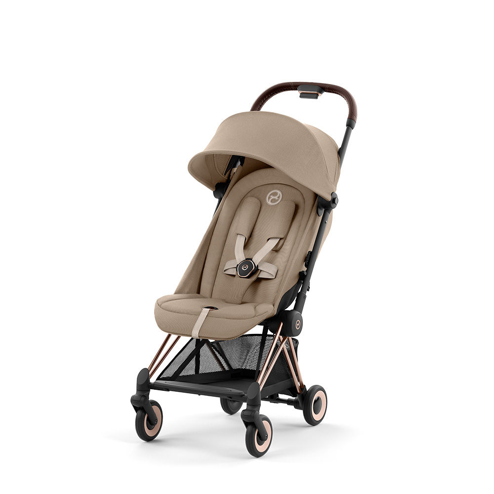 Cybex Coya Buggy - Rosegold Frame - Cozy Beige