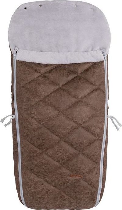 Baby's Only Voetenzak buggy - Buggyzak Rock - Taupe - Geschikt voor 3-puntsgordel