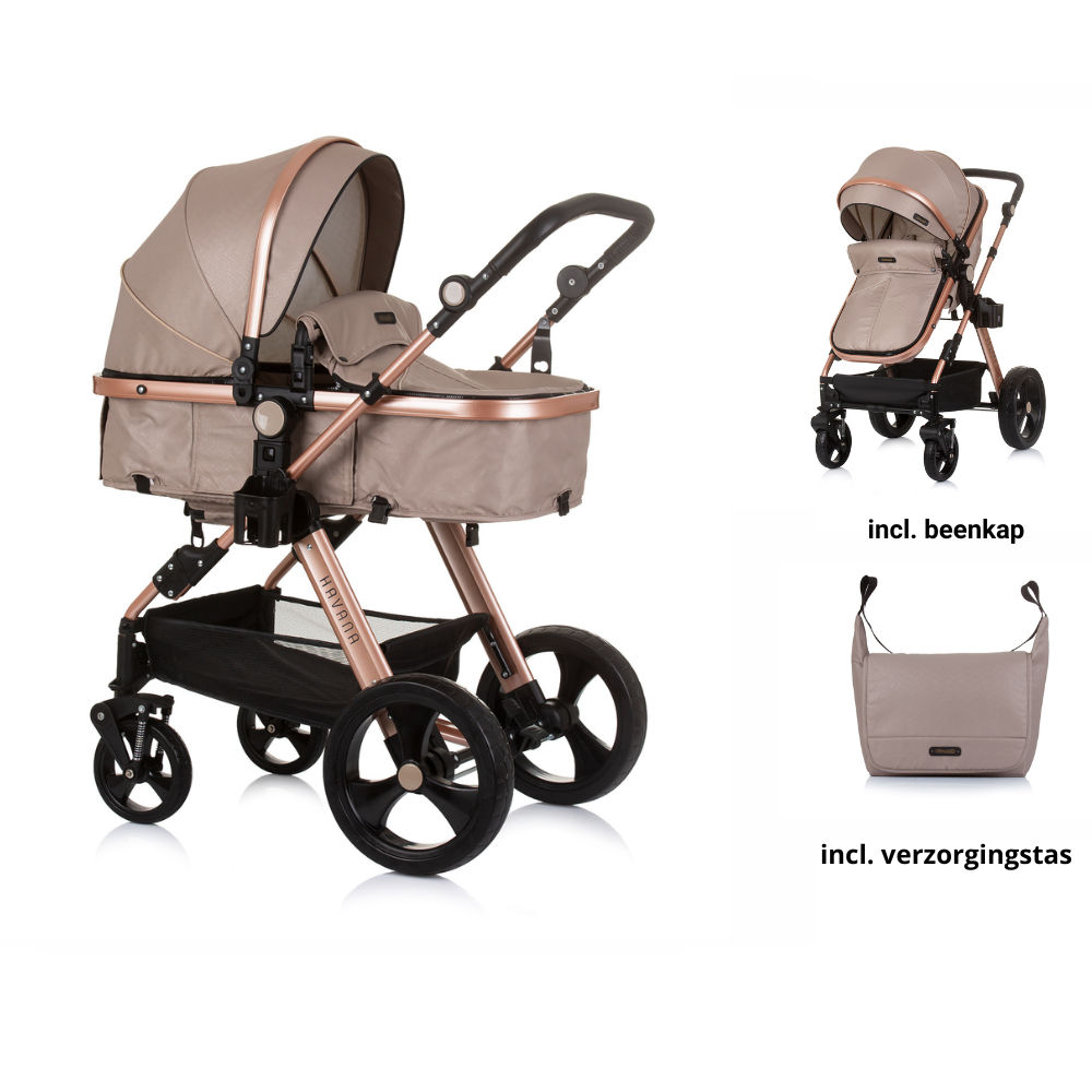 Kinderwagen Chipolino Havana 2-in-1 Golden Beige