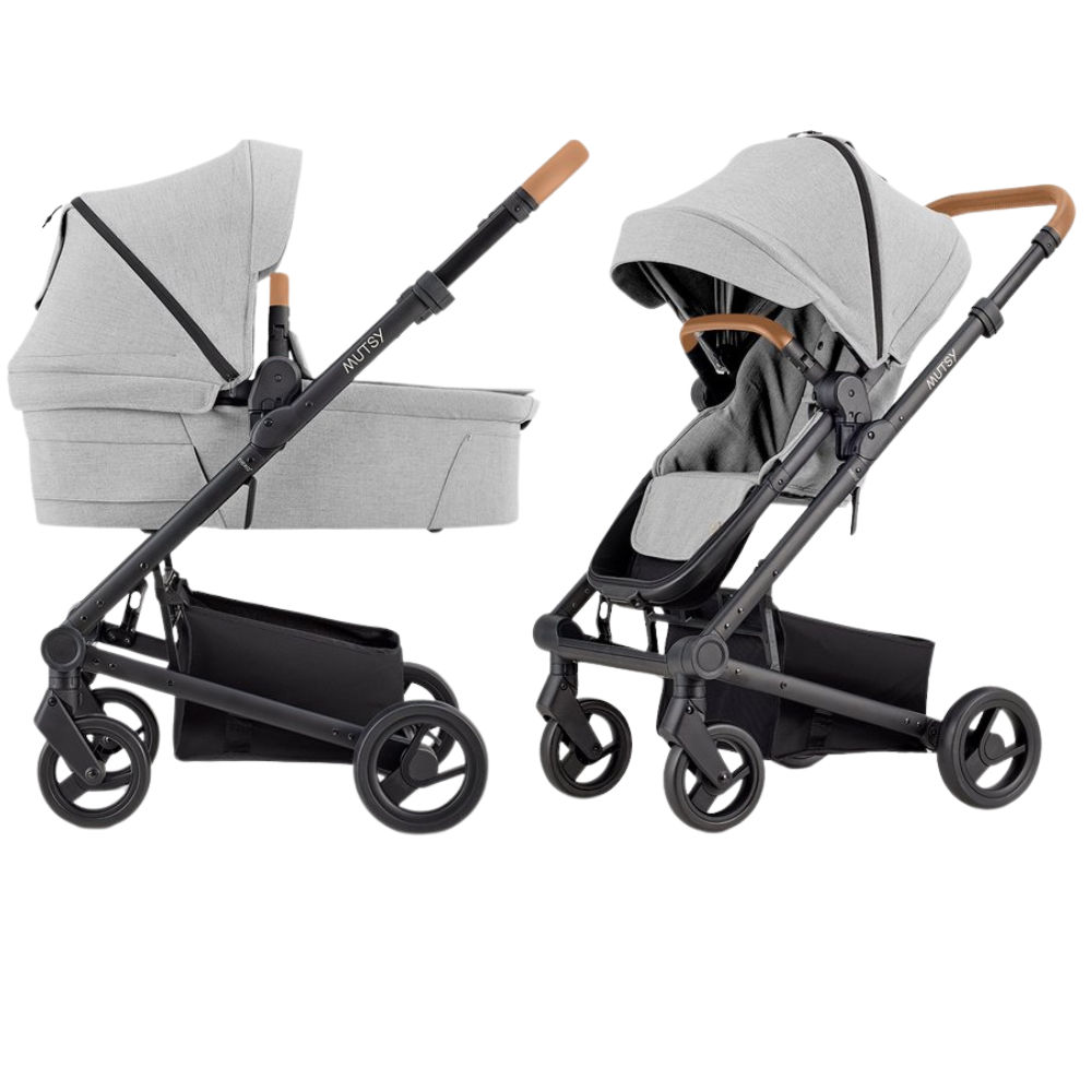 Mutsy Nexo Plus Kinderwagen - 2-in-1 - Concrete