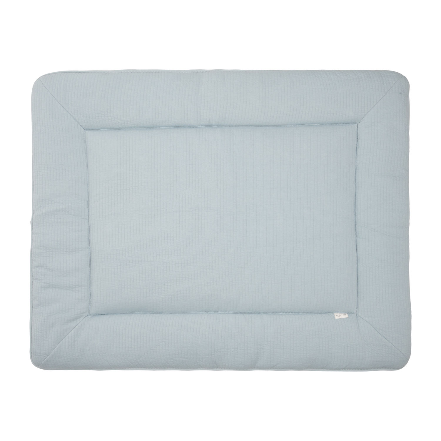 Little Dutch Pure Boxkleed Soft Blue 80 x 100 cm