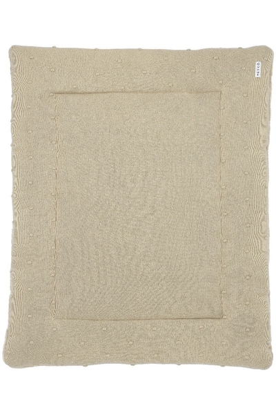 Meyco boxkleed Mini Knots 77x97 cm Sand