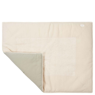 Koeka boxkleed Faro groen/offwhite