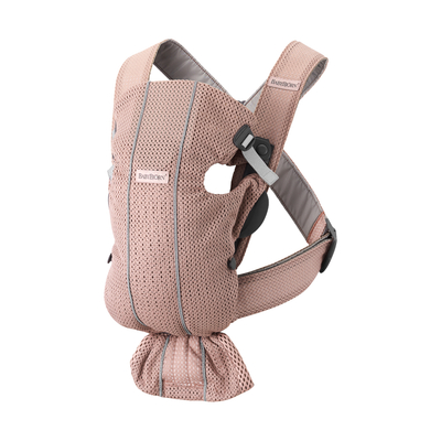 BabyBjörn Mini 3D Mesh Draagzak Oudroze