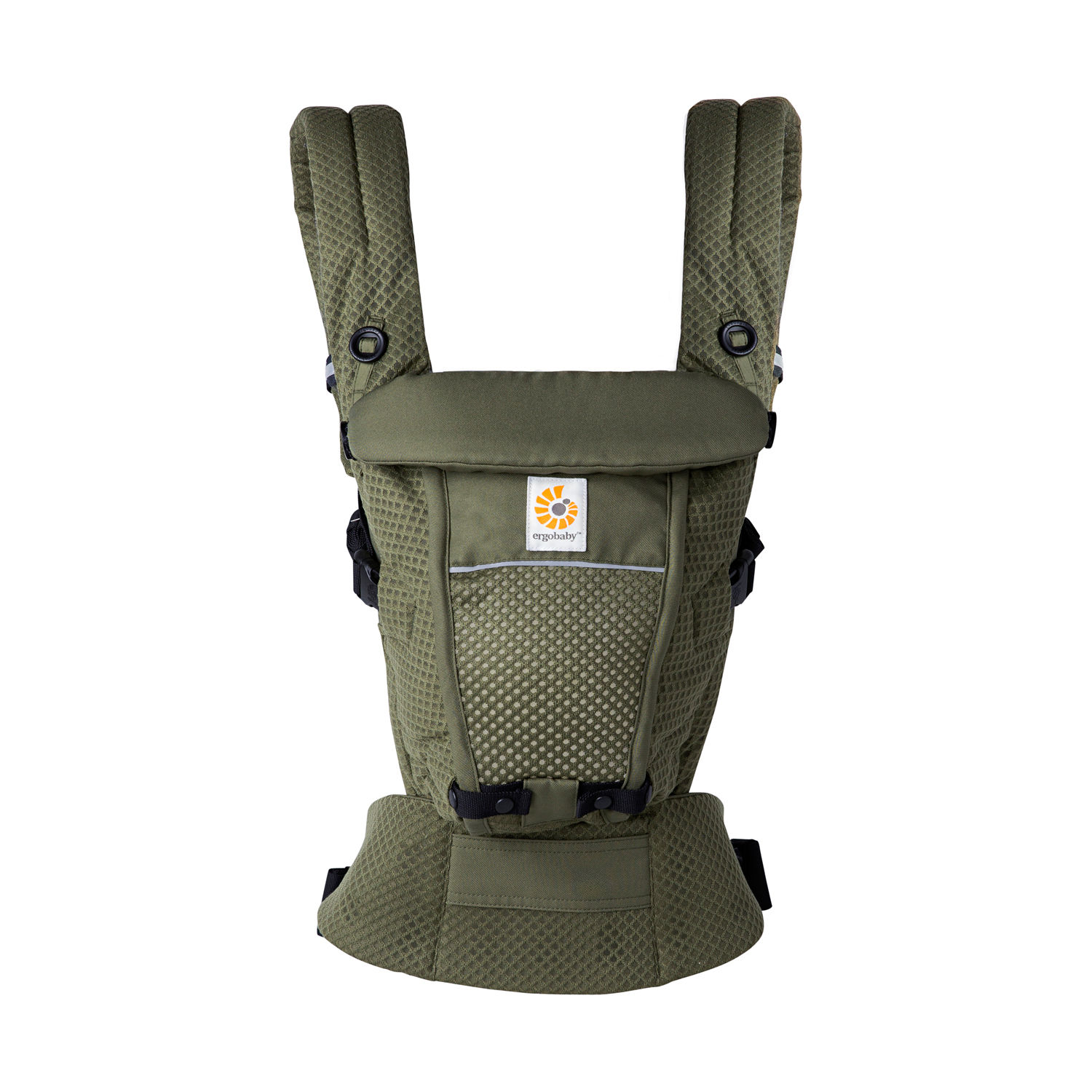 Ergobaby Soft Flex Mesh Draagzak - Olive Green