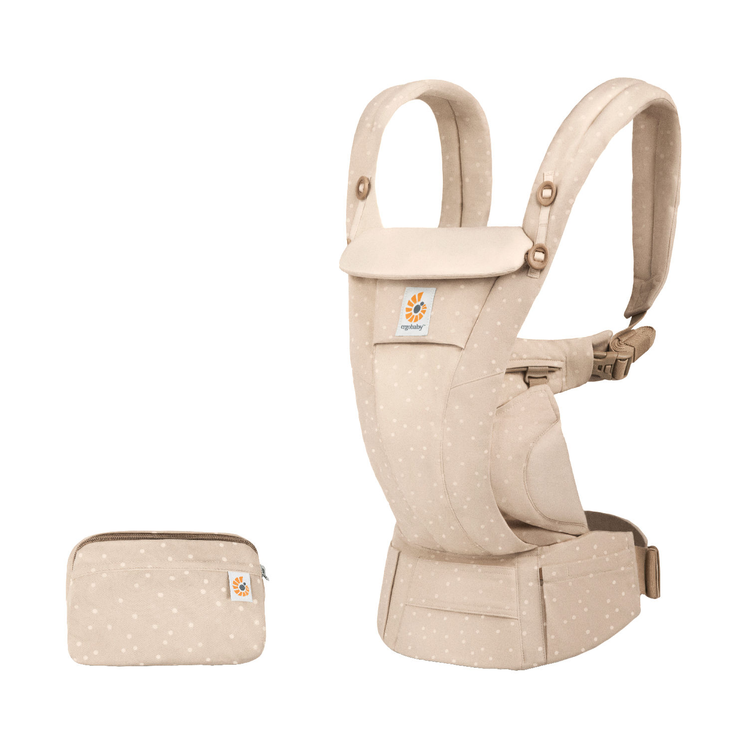 Ergobaby Omni Dream Draagzak - Natural Dots