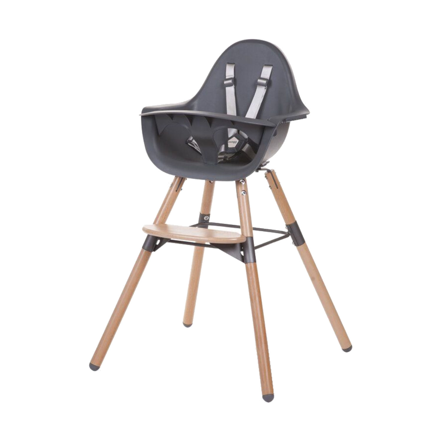 Childhome Evolu 2-in-1 Kinderstoel Naturel / Antraciet